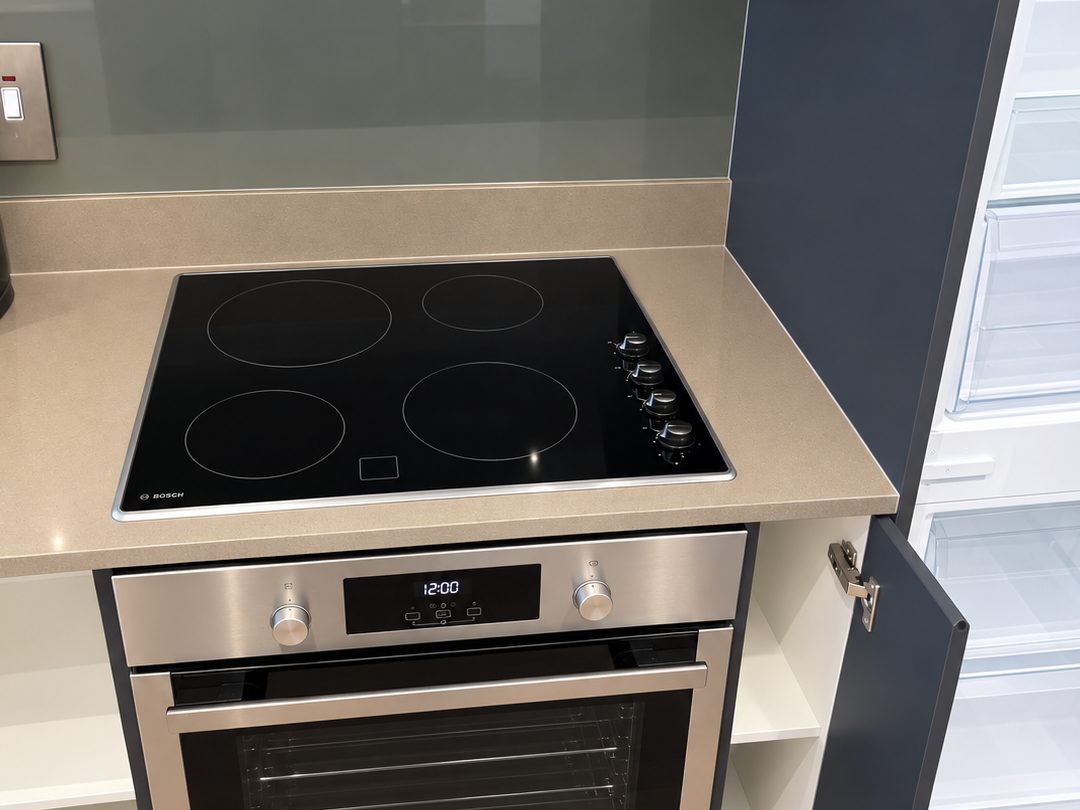 Hob, oven and fridge cleaned inside and out in a Dublin kitchen